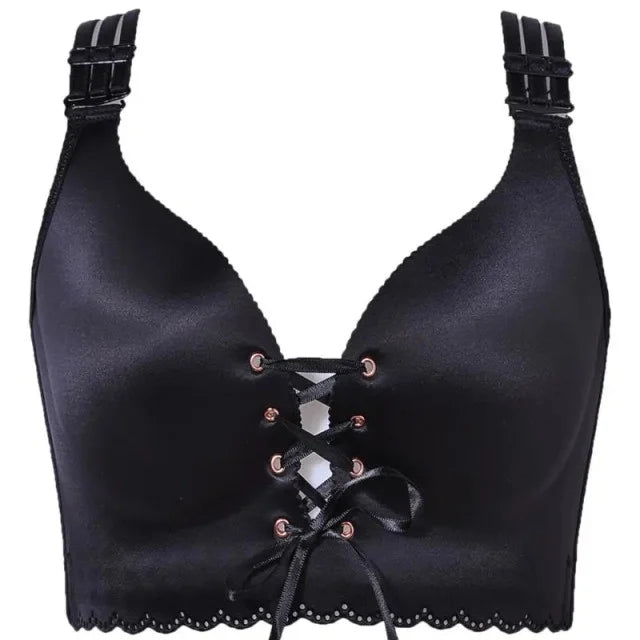 OCW Bra Push Up Zero Wire Corset Design Soft Breathable Seamless Plus Size Sexy Bralette