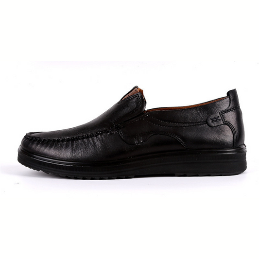 OCW Orthopedic Men Shoes Leather Breathable Moccasins Soft Low-top Loafers