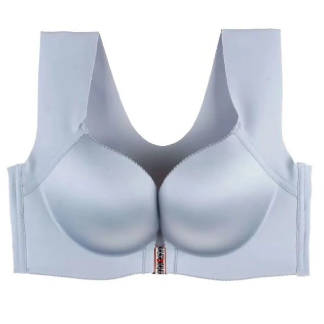 OCW Bra Wireless Jewel Front Buckle Seamless Pad Breathable Enhancing Split Big Size Lingerie