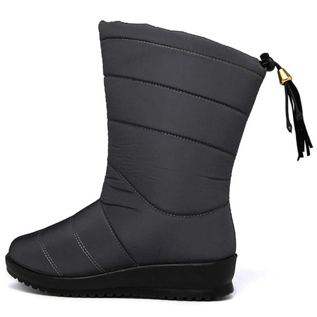 OCW Orthopedic Boots For Women Waterproof Warm Winter Snow Anti-Slip Fur Lined Boots