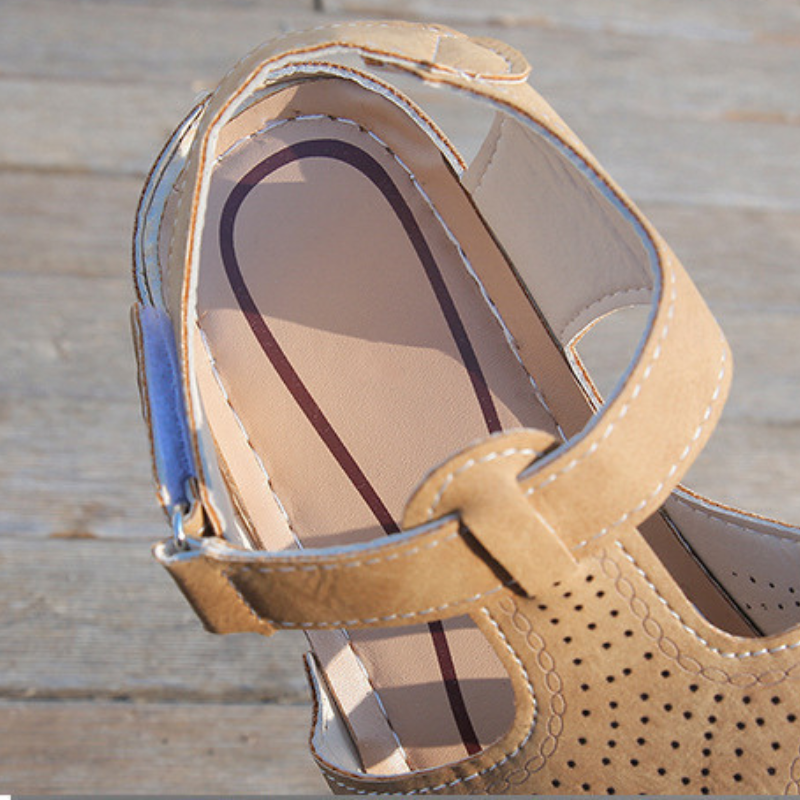 OCW Orthopedic Women Sandals Flats Casual Soft Sole Beach Wedge Sandals