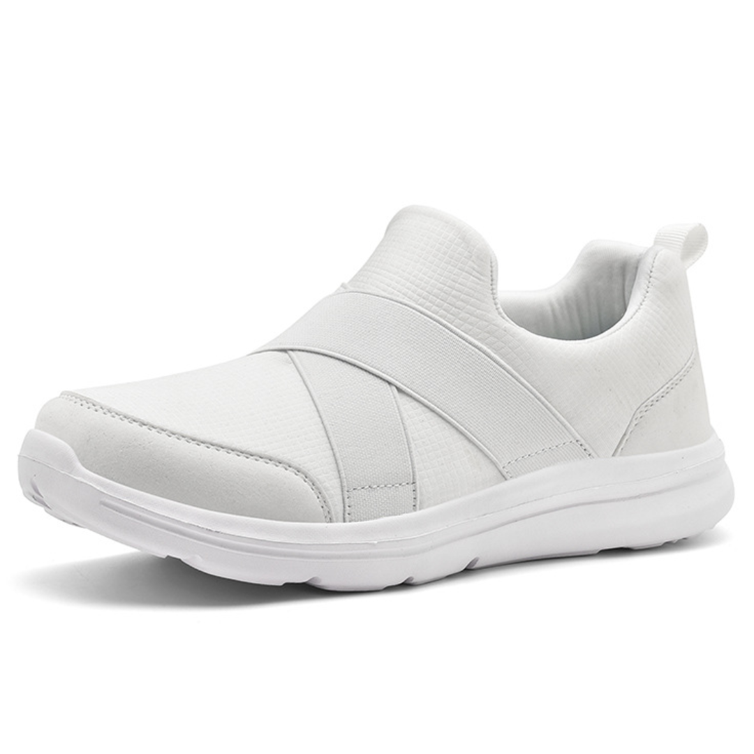 OCW Men Orthopedic Shoes Ventilated Arch-support Elastic Strap Lightweight Casual Walking