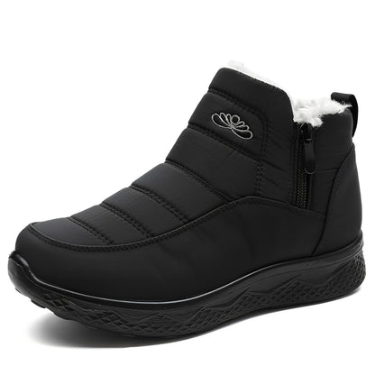 OCW Women Orthopedic Boots Waterproof Insulated Fur Comfortable Non-skid Ankle Snow Boots