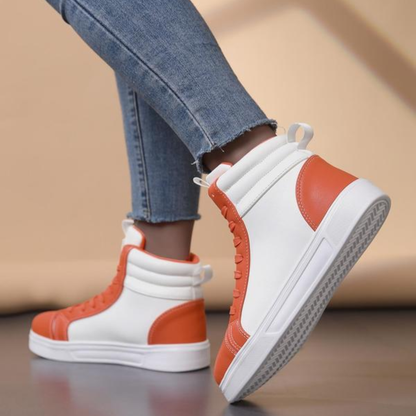 OCW Women Orthopedic Boots Waterproof Comfy Leather Non-skid Casual Winter Walking