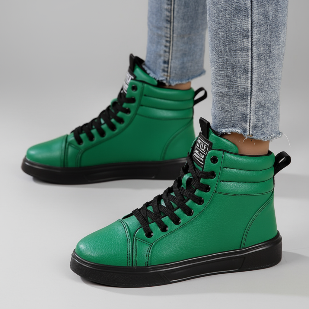 OCW Women Orthopedic Boots Waterproof Comfy Leather Non-skid Casual Winter Walking