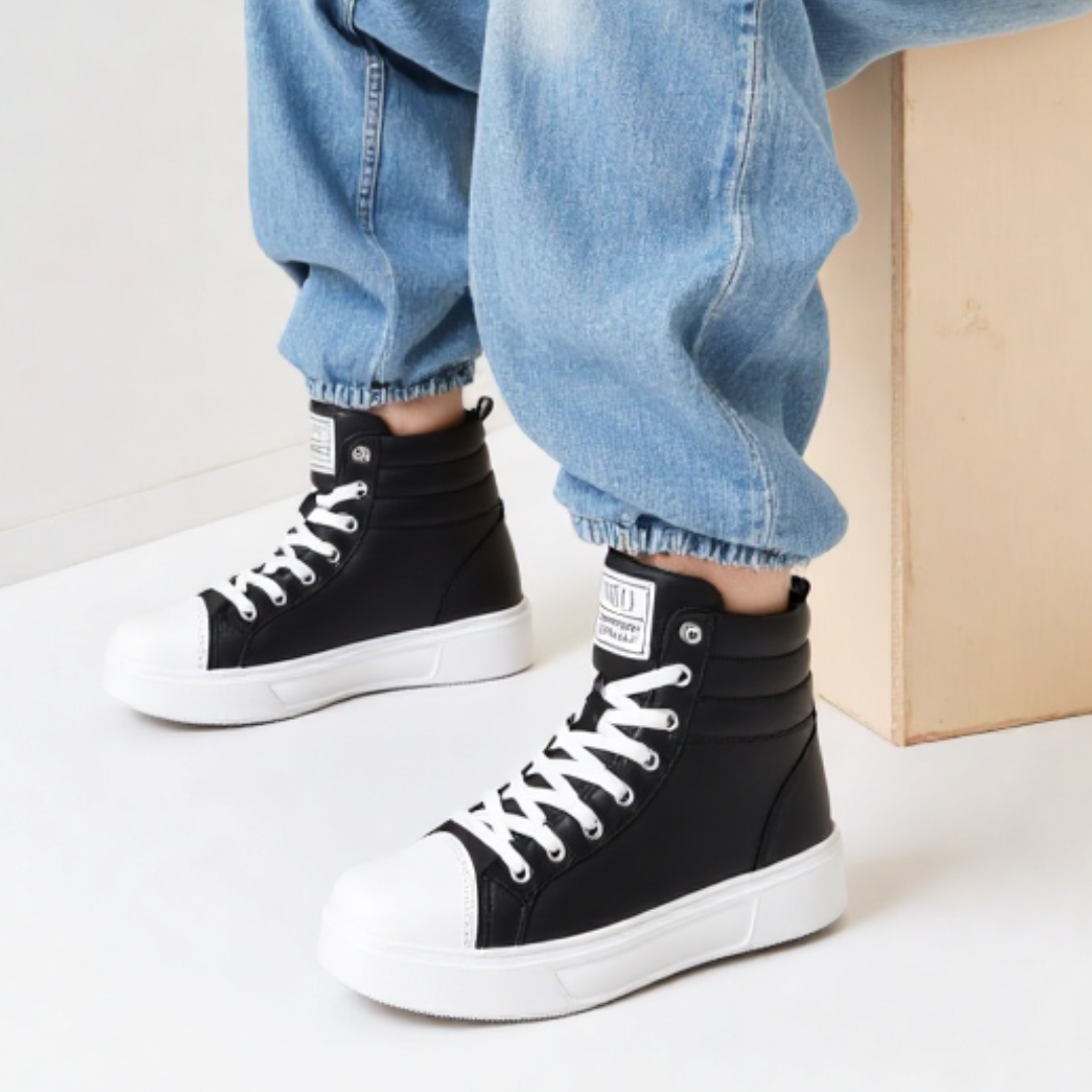 OCW Women Orthopedic Boots Waterproof Comfy Leather Non-skid Casual Winter Walking