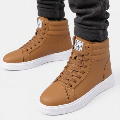 OCW Men Orthopedic Boots Comfortable PU Waterproof Arch-support Winter Modern Walking