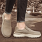 OCW Orthopedic Men Canvas Loafers Comfort AntiSkid Slip on Walking Shoes