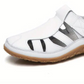 OCW Women Orthopedic Sandals Genuine Leather Summer Comfortable Round Toe Gladiator Sandals