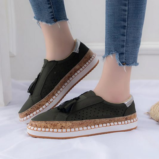 OCW Orthopedic Casual Shoes for Women Comfortable and Slip on Moccasin