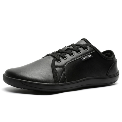 OCW Men Barefoot Shoes Zero Drop Comfortable Leather Minimalist Non-skid Casual Walking