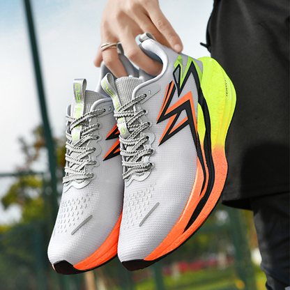 OCW Men Orthopedic Shoes Breathable Mesh Arch-support Cushioned Heels Walking Sneakers