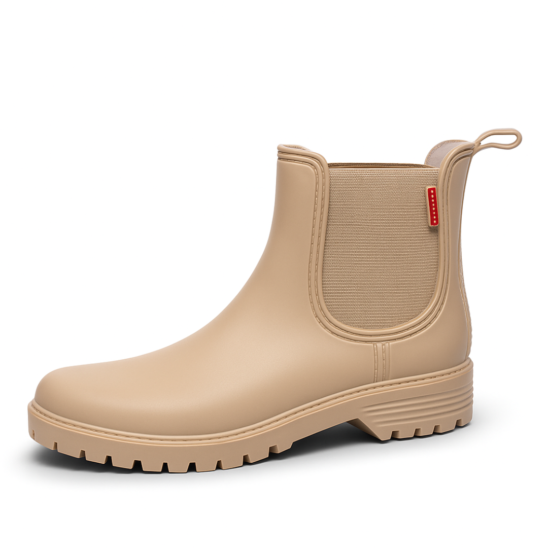 OCW Women Rain Boots Waterproof Chelsea Comfortable Ankle Stylish Non-slip Walking