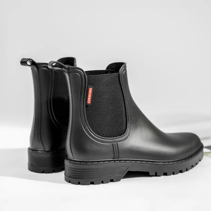 OCW Women Rain Boots Waterproof Chelsea Comfortable Ankle Stylish Non-slip Walking