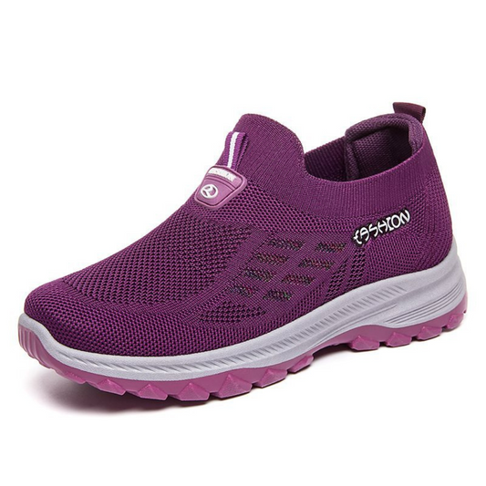 OCW Women Orthopedic Shoes Comfortable Breathable Soft-Sole Slip-On Walking Shoes