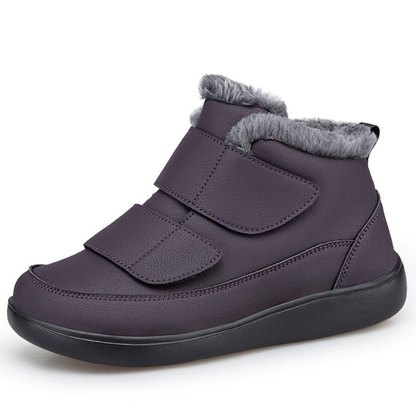 OCW Women Orthopedic Shoes Insulated Water-resistant Leather Comfortable Winter Walking