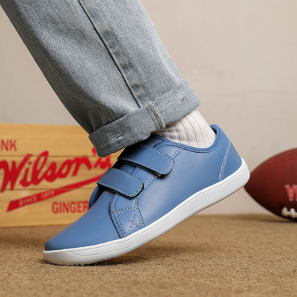 OCW Men Barefoot Shoes Waterproof Leather Zero Drop Walking Shoes Wide Toe Box Minimalist