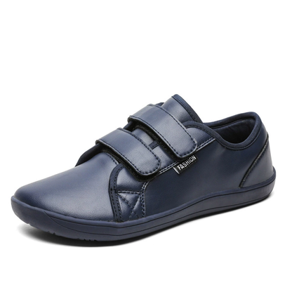 OCW Men Barefoot Shoes Waterproof Leather Zero Drop Walking Shoes Wide Toe Box Minimalist