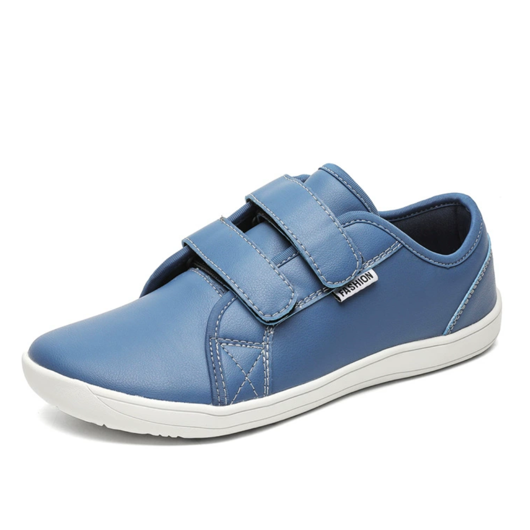 OCW Men Barefoot Shoes Waterproof Leather Zero Drop Walking Shoes Wide Toe Box Minimalist