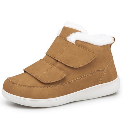 OCW Women Orthopedic Shoes Insulated Water-resistant Leather Comfortable Winter Walking