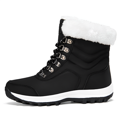 OCW Orthopedic Women Snow Boots Waterproof Warm Fur Lined Non-slip Winter Boots