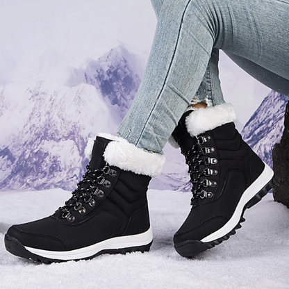 OCW Orthopedic Women Snow Boots Waterproof Warm Fur Lined Non-slip Winter Boots