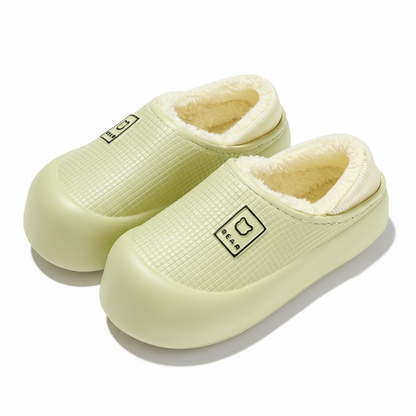 OCW Women Winter Slippers Comfortable Ultra-soft Fur Wide Toe Box Winter Casual Home Sandals