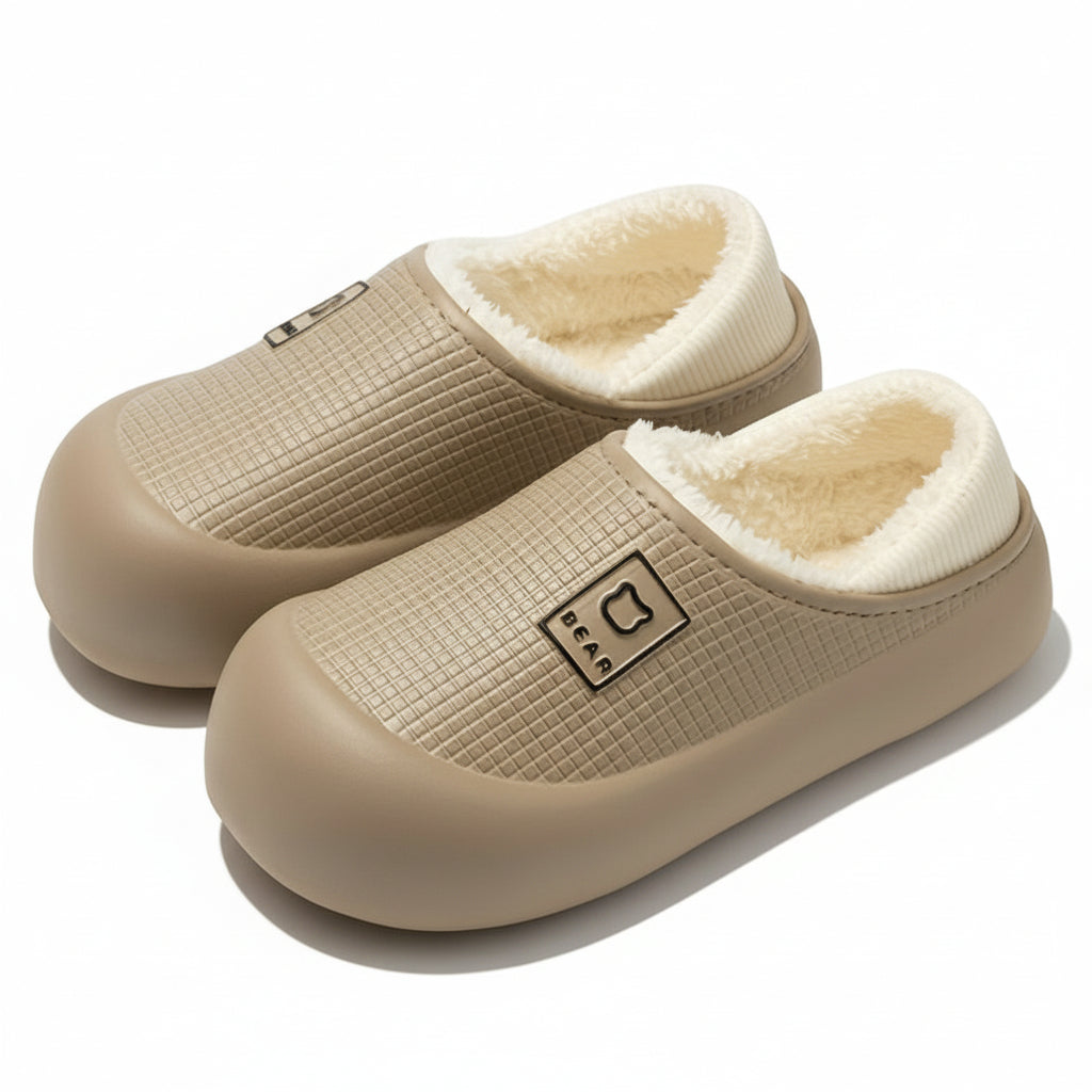 OCW Women Winter Slippers Comfortable Ultra-soft Fur Wide Toe Box Winter Casual Home Sandals