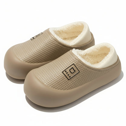 OCW Women Winter Slippers Comfortable Ultra-soft Fur Wide Toe Box Winter Casual Home Sandals