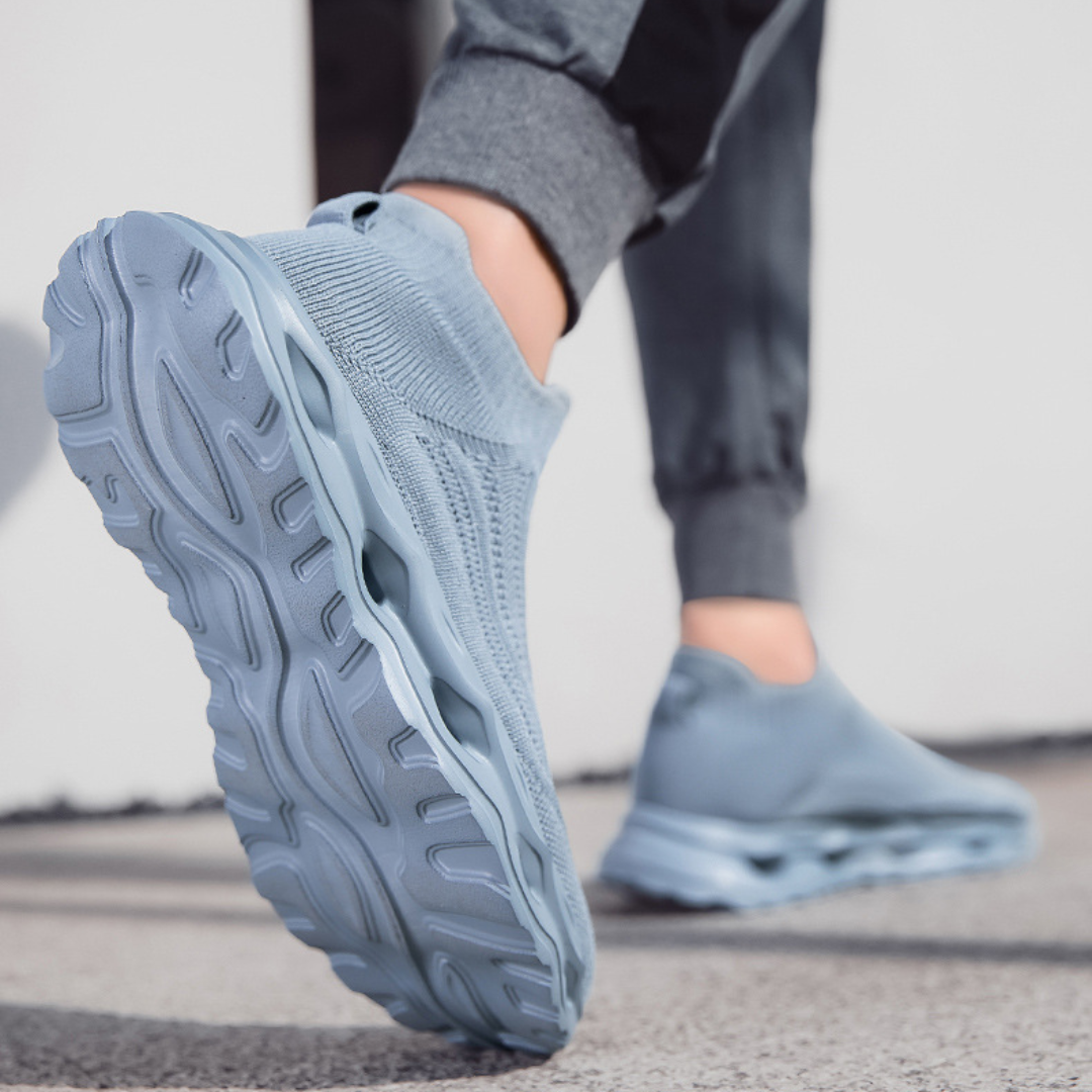 OCW Women Orthopedic Shoes Breathable Mesh Arch-support Sock Sole Slip-on Casual Walking