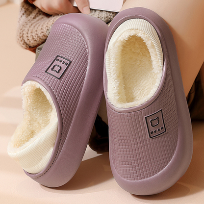 OCW Women Winter Slippers Comfortable Ultra-soft Fur Wide Toe Box Winter Casual Home Sandals