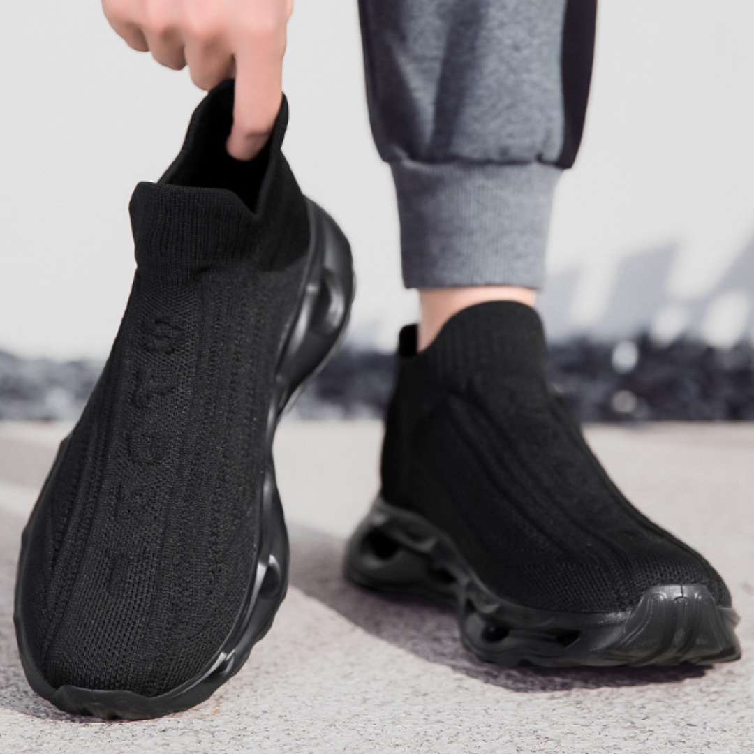 OCW Women Orthopedic Shoes Breathable Mesh Arch-support Sock Sole Slip-on Casual Walking