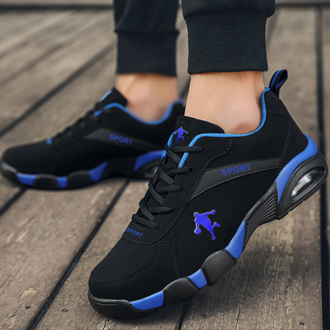 OCW Men Orthopedic Shoes Comfortable Suede Arch-support Air Cushioned Casual Non-slip Walking