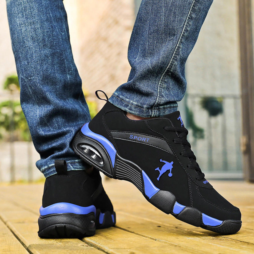 OCW Men Orthopedic Shoes Comfortable Suede Arch-support Air Cushioned Casual Non-slip Walking