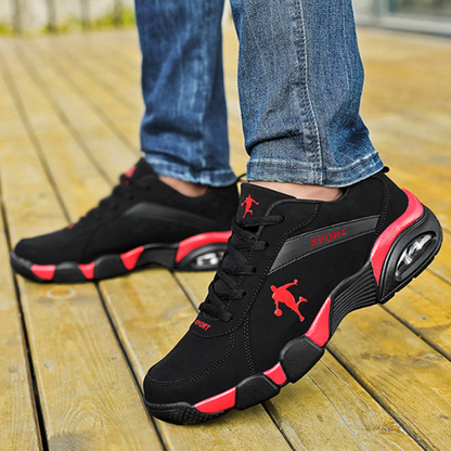 OCW Men Orthopedic Shoes Comfortable Suede Arch-support Air Cushioned Casual Non-slip Walking