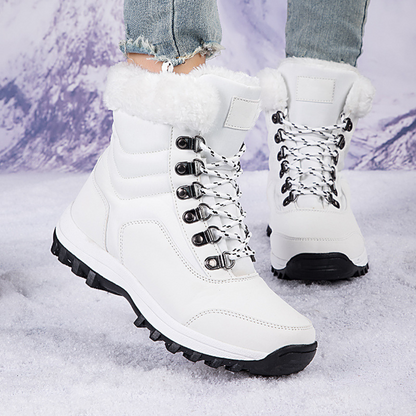 OCW Orthopedic Women Snow Boots Waterproof Warm Fur Lined Non-slip Winter Boots