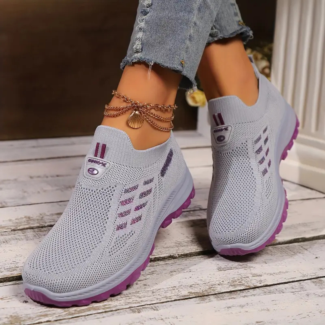 OCW Women Orthopedic Shoes Comfortable Breathable Soft-Sole Slip-On Walking Shoes