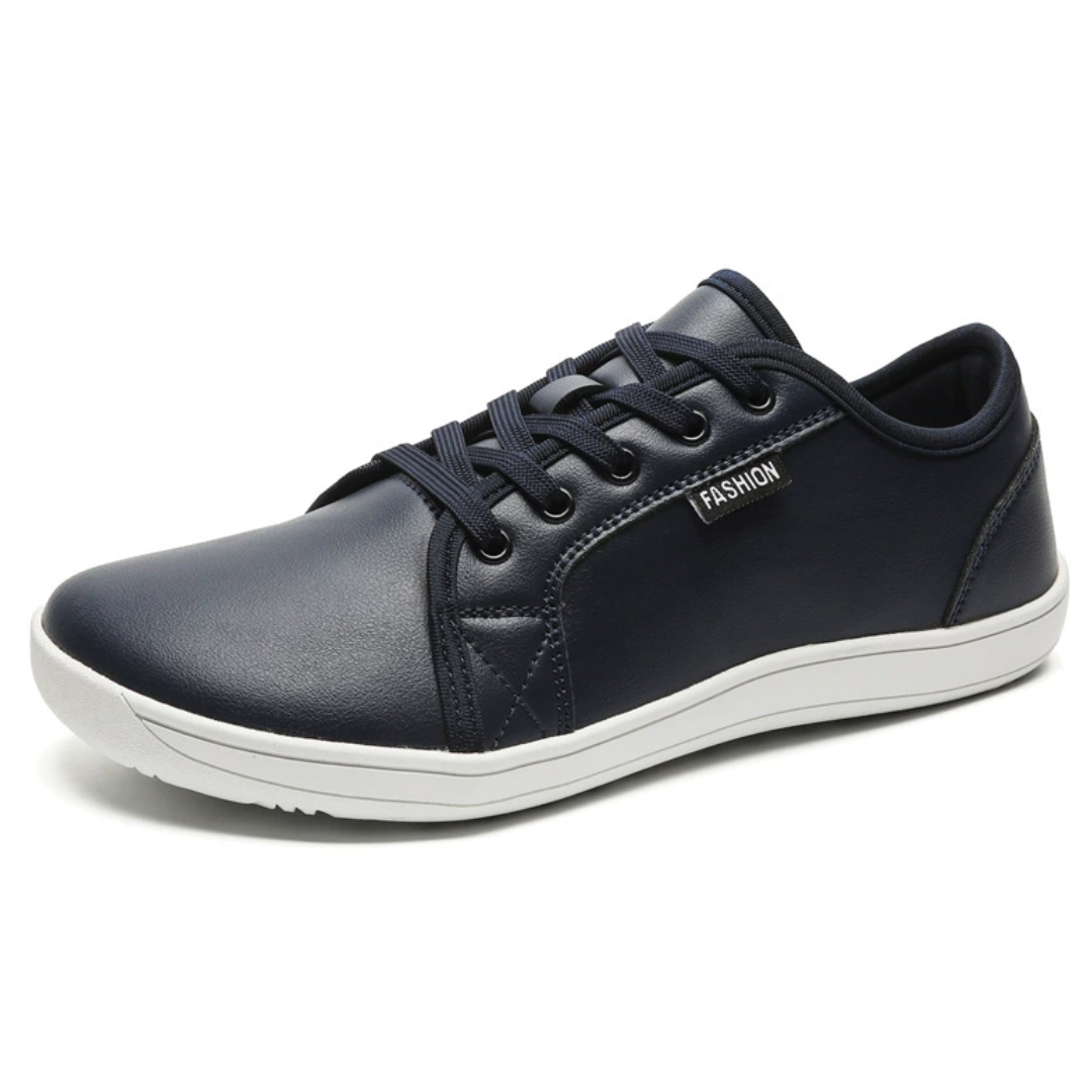 OCW Men Barefoot Shoes Zero Drop Comfortable Leather Minimalist Non-skid Casual Walking