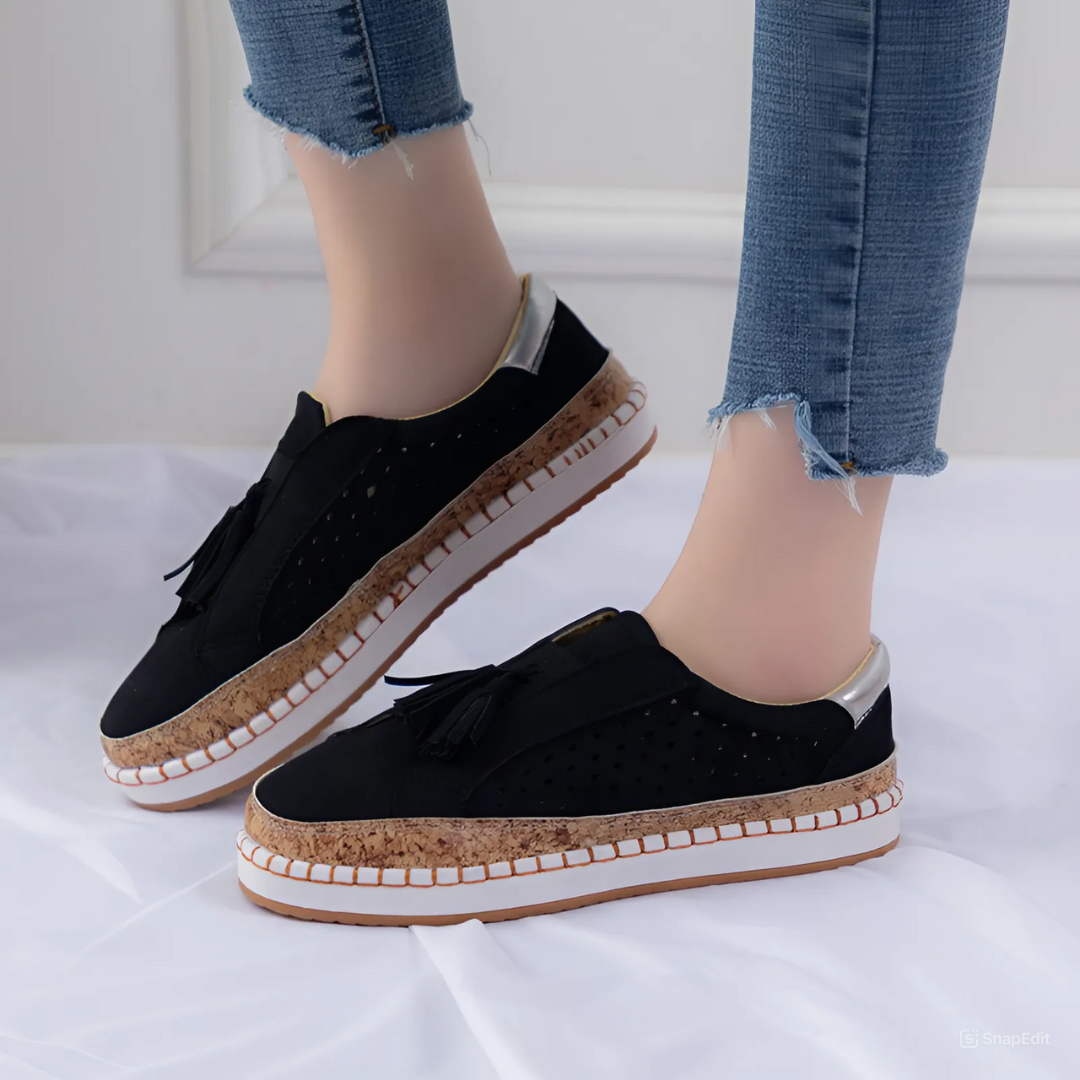 OCW Orthopedic Casual Shoes for Women Comfortable and Slip on Moccasin