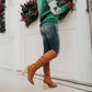 OCW Women Knee High Boots Winter Snow Comfortable Retro Styles