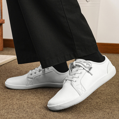 OCW Men Barefoot Shoes Zero Drop Comfortable Leather Minimalist Non-skid Casual Walking