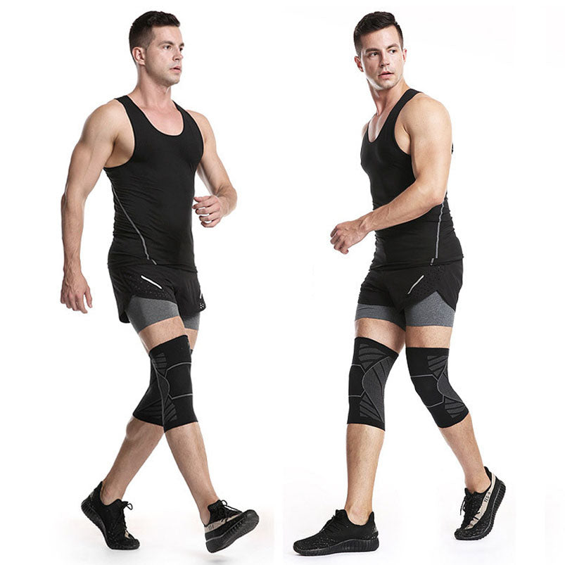 OCW 1 PC Knee Protect Compression Sleeve Comfortable Breathable Elastic Fabric Sport Support
