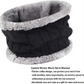 OCW Set Hat Scarf for Men and Women Neck Protection Outdoor Warm Fleece Liner Knit Winter