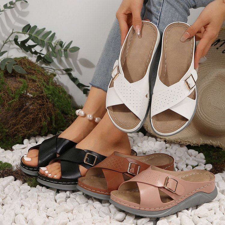 OCW Orthopedic Women Sandals Comfortable Open Toe with Arch Support Summer