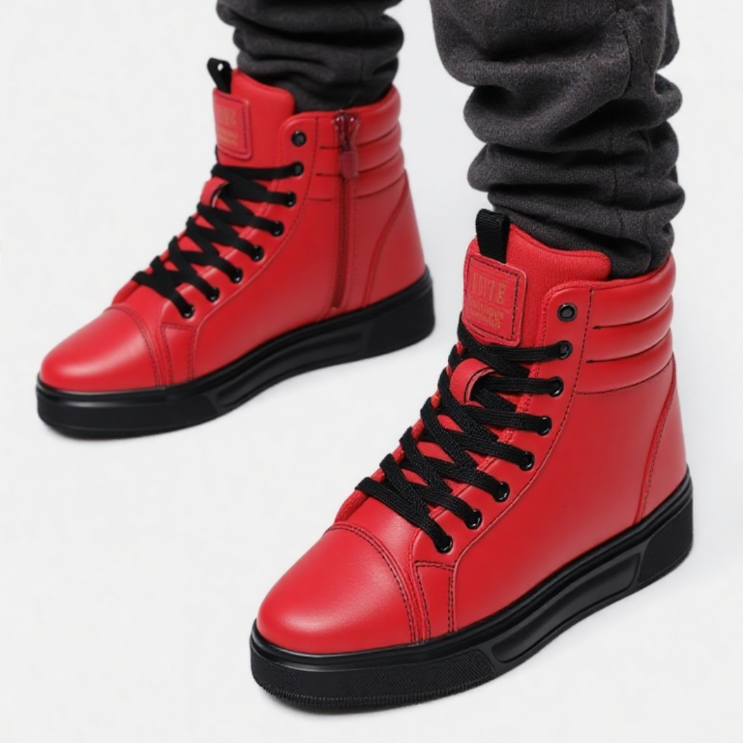 OCW Men Orthopedic Boots Comfortable PU Waterproof Arch-support Winter Modern Walking