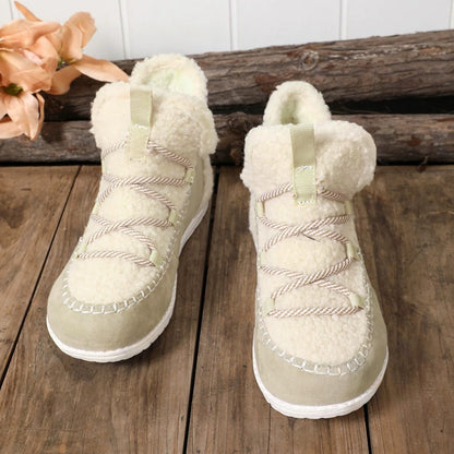 OCW Women Boots Extra Warm Comfortable Winter Slip-on Anti-skid New Design Walking