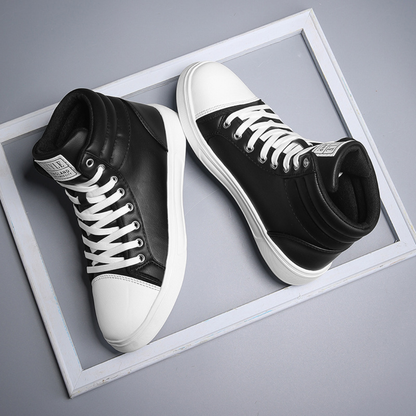 OCW Men Orthopedic Boots Comfortable PU Waterproof Arch-support Winter Modern Walking