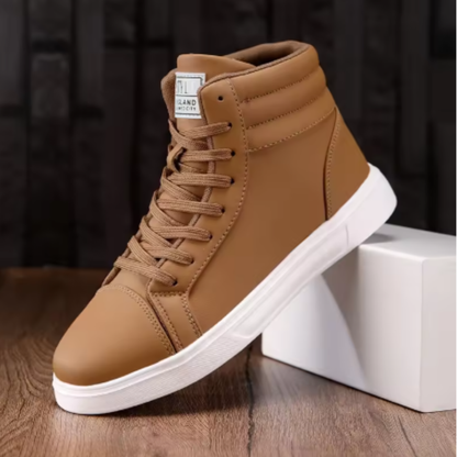 OCW Men Orthopedic Boots Comfortable PU Waterproof Arch-support Winter Modern Walking