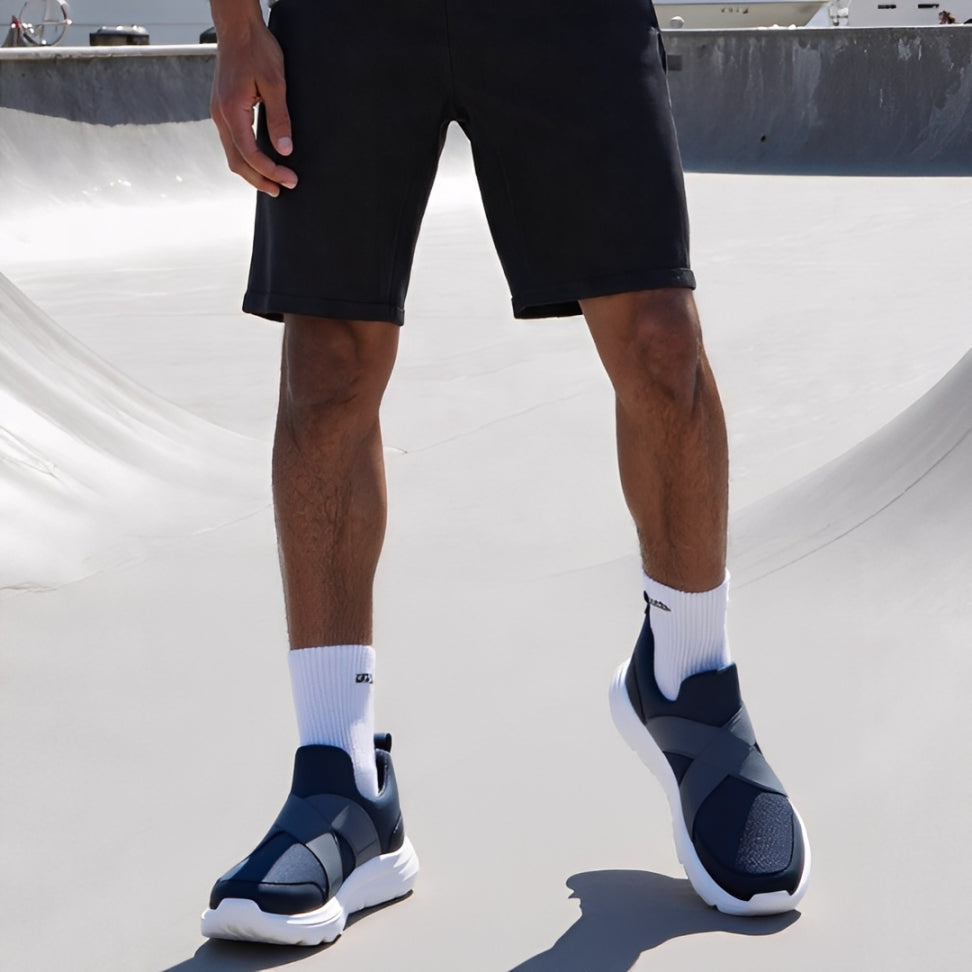 OCW Men Orthopedic Shoes Ventilated Arch-support Elastic Strap Lightweight Casual Walking