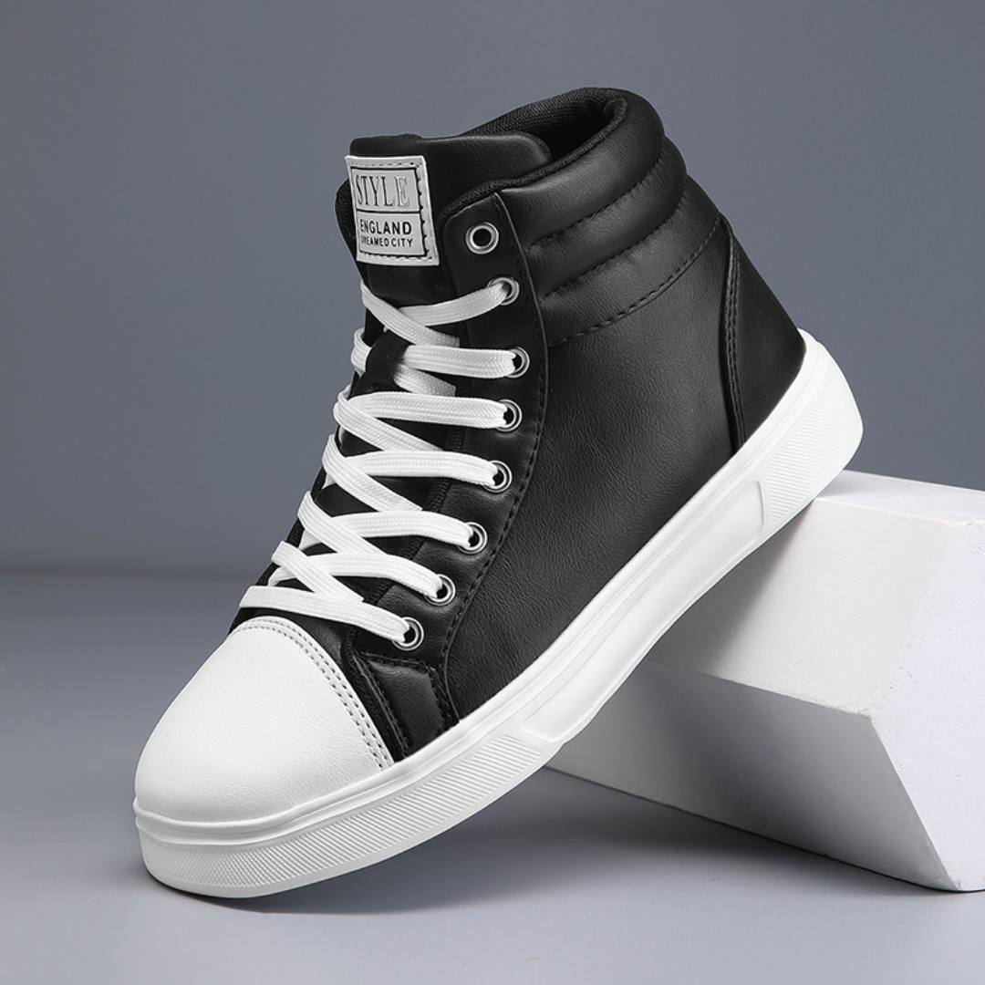 OCW Men Orthopedic Boots Comfortable PU Waterproof Arch-support Winter Modern Walking